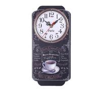 MotiveTech Wall Clock Vintage Wall Clock Rectangular Wall Clock Silent Wall Clock Hanging Clock With Antique Body Suitable for home, style to 10