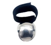 MotiveTech Warning Bell with Strap And Mute Function for Hiking, Travel, Mountaineering And Survival, Silver