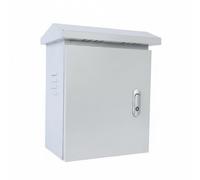 MotiveTech Waterproof Enclosure Outdoor Electrical Box Junction Box Distribution Cabinet With Sealed Door Rolled Steel Construction Lockable, 400x300x200mm