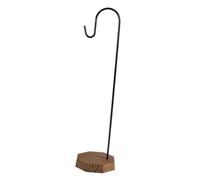 MotiveTech Wind Chime Holder, Drawing Brush Holder, Decorative Multifunctional Table Hanging Stand for Indoor And Office, Black S Hook