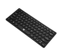 MotiveTech Wired Keyboard Silent Keystroke Mini High Reliability Practical USB Plug and Play 78 Keys for Laptop Personal Computer Home, Black