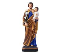 MotiveTech with Jesus, Statue, Standing on A Plate Base, Blessing, 30 Cm High Sculpture for The Shelf