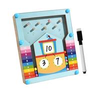 MotiveTech Wooden Counting Toy, Math Toy, Number Calculation, Arithmetic Learning for Preschool Kids Age 4, 5, And 6, New Year Gift