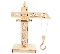 MotiveTech Wooden cranes Model Educational cranes Model Hands on Science Kit for Homeschooling