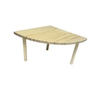 MotiveTech Wooden Hamster Playpen with Ladder, Climbing Ladder for Small Animals, Standing Hut Accessory, Interesting Toy, fan shaped table