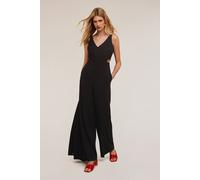 Motivi Jumpsuit With Cut-out In Polyviscose Black size 36 | Bodies Outlet | Women | White 36
