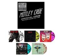 Motley Crue - Crucial Crue The Studio Albums 1981-1989 LTD Splatter LP Set