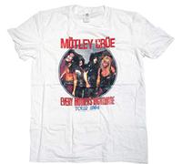 Motley Crue 'Every Mothers Nightmare' (White) T-Shirt (Large)