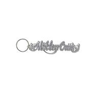 Motley Crue Keyring Keychain Classic Skull band Logo Official Silver