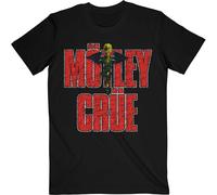 Motley Crue Men's Dr Feelgood Since 1989 T-Shirt in Black | Size: Small Motley Crue Black S