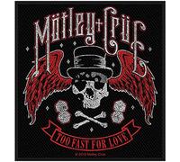 Motley Crue - Motley Crue - Too Fast For Love Patch 9cm x 10cm