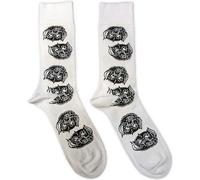Motley Crue Motorhead Warpig Repeat Band Logo Ankle Socks