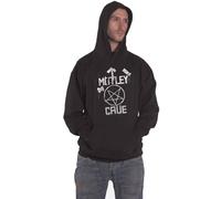 Motley Crue Roadcase Hoodie in Black | Size: Small Motley Crue Black S