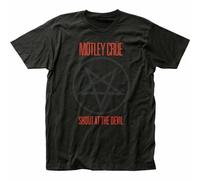 Motley-Crue Shout at The Devil T Shirt Mens Retro Tee Black 3XL