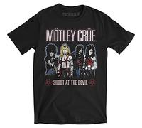 Motley Crue - T-Shirt # L Unisex Black # Shout at the Devil