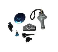 MOTMKUKPAM Motorcycle Ignition Switch Lock Fuel Gas Tank Cap Cover Lock Set Fit For Honda WH125-7 WH125-8 KVX 125 CB125F GLR125 2015-2018