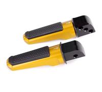 Moto Accessories For NINJA For H2 SX 2018-2019 For Z400 2019 For Z650 2017 2018 2019 For Z750 2004-2012 Motorcycle Rear Foot Pegs Passenger Pedal Footrest Upgrade Parts(Yellow)