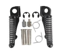Moto Accessories For Ninja For ZX6R For ZX636 2003-2023 Motorcycle Front Footrest Pegs Upgrade Modified Replacement Parts Non Slip Accessories(Black)