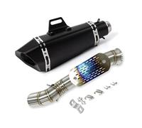Moto Accessories Motorcycle Exhaust Escape Modify Middle Tube Link Pipe Muffler Slip On For CFMOTO 800MT CF800-5A 2021-2024(Type O)