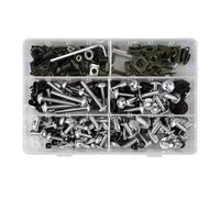 Moto Bolt Kit For S1000RR 2009 2010 2011 2012 2013 2014 2015 2016 2017 2018 2019 2020 2021 253pcs Motorcycle Washers Nuts Screws Assortment