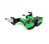 Moto Bumper Frame Sliders Anti Crash Protector Drop Ball For Kawasaki For Ninja 400 For Ninja400 2018-2023 Falling Protection Falling Protector Frame Sliders(GREEN)