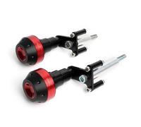 Moto Bumper Frame Sliders Anti Crash Protector Drop Ball For Kawasaki For Ninja 400 Z400 For Ninja400 2018-2023 Falling Protection Falling Protector Frame Sliders(RED,X-2)