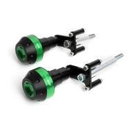 Moto Bumper Frame Sliders Anti Crash Protector Drop Ball For Kawasaki For Ninja 400 Z400 For Ninja400 2018-2023 Falling Protection Falling Protector Frame Sliders(GREEN,X-1)