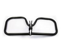 Moto Crash Bar Body For K1600GTL For K1600GT 2011-2022 Motorcycle Front Rear Engine Guard Highway Crash Bar Frame Bumper Protector Accessories(Black-Rear)