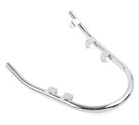 Moto Crash Bar Body For Ves&pa For Sprint 150 2016-2021 Mudguard Crash Bar Bracket Motorcycle Bumper Motorcycle Front Fender Bumper Guard(Chrome)