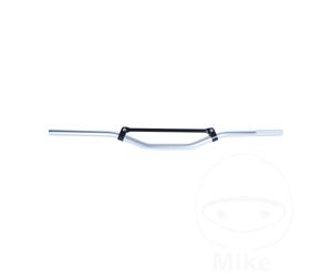 Moto Cross Handlebar With Centre Brace Silver MCL153C