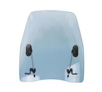 Moto Deflector Compatible With Peugeot For Vivacity 3 50 125 Windsreen Windshield Motocycle Scooter Wind Screen Deflector Extension Spoiler(Grey)