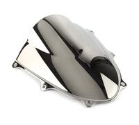 Moto Deflector Compatible With Suzuki For GSXR1000 K17 2017 2018 Motorcycle Windscreen Front Windshield Wind Screen Motorbike Windshield Windscreen Deflector(Silver)