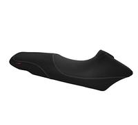 Moto Discovery Seat cover compatible with Honda XL125V Varadero 2001-2019 black with light grey seams