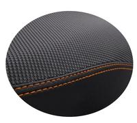 Moto Discovery Seat cover compatible with Triumph Tiger 1050 2007-2013 black with orange seams
