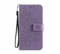 Moto Edge 50 Neo 5G Case, for Moto Edge 50 Neo 5G Phone Cases, Shockproof PU Leather Totem Flip Folio Case Protective Case with Kickstand Card Slot Magnetic Wallet Cover for Moto Edge 50 Neo 5G purple