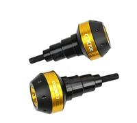 Moto Exhaust Slider Cover Frame Sliders Fairing Guard Anti Crash Protector For CFMOTO CLX700 700 CLX 2021 2022 Falling Protection Falling Protector Frame Sliders(Gold,X-1)