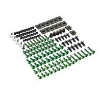 Moto Fasteners Compatible With Ducati For Multistrada 1000 1100 1200 749 999 848 1098 1198 190PCS Motorcycle Body Fairing Bolt Screw Bolts And Nuts Set(Green)