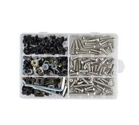 Moto Fasteners Compatible With FZR600 1989 1990 For FZR600R 1990 1991 1992 1993 1994 1996 1998 1999 For SRX600 1986 Motorcycle Fairing Bolt Kit(D 253pcs)