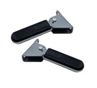 Moto Foot Pegs Footrest 2PCS Left&Right Universal Motorcycle Foot Pegs Footrest Racing Pedal Durable
