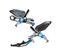 Moto Foot Pegs Footrest For BMW For S1000RR 19~23 CNC Adjustable Rear Set Foot Rest Motorcycle Gear Shifte Brake Lever Adjuster Foot Pegs Accessories