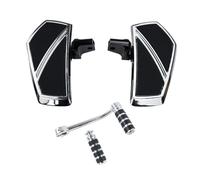 Moto Foot Pegs Footrest For BMW R18 For Classic 100 For Years 2020-2023 Fit R 18 Motorcycle Driver Pedal Pedals CNC Front Footpegs Shift Lever Gear Lever Parts(Chrome Kit)