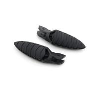 Moto Foot Pegs Footrest For DUCATI For Diavel 1260 Diavel 1200 2011-2022 Foot Peg Rest Stop Rubber Motorcycle Accessories Footrests Pedal Bracket Motocross(Black With Cover)