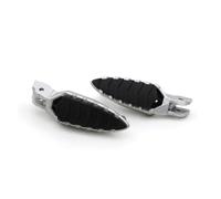 Moto Foot Pegs Footrest For DUCATI For Diavel 1260 Diavel 1200 2011-2022 Foot Peg Rest Stop Rubber Motorcycle Accessories Footrests Pedal Bracket Motocross(Silver With Cover)