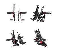 Moto Foot Pegs Footrest For FZ1 For FZ8 For FZ 1 2006 2007 2008-2014 FZ 8 2010 2011 2012 2013Rearset Rear Set Foot Rests Foot Pegs Motorcycle Footrests