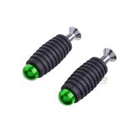 Moto Foot Pegs Footrest For Kawasaki For Ducati Racing Rearset Motorcycle Gear Shift Brake Lever Toe Pegs Toepegs Pedals For M6 Footpegs(Green)