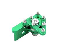 Moto Foot Pegs Footrest For Kawasaki For Suzuki For EXC SX XC CRF CR RM RMZ WR YZ YZF Universal Motorcycle Rear Brake Lever Pedal Step Tip(Green)