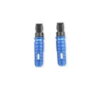 Moto Foot Pegs Footrest For Scout For Scout For Bobber For Sixty For Scout For Bobber For Chief Motorcycle Front Knight Rear Passenger Foot Rest Foot Pegs Pedal(C-Blue)