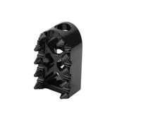 Moto Foot Pegs Footrest For Sportster 883 For XL For Dyna Fat For Street Bob Softail Fat Boy For MX Foot Pegs Footrest Gear Toe Shift Brake Pedals Shifter Pegs(Black shift pegs)