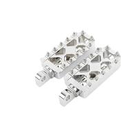 Moto Foot Pegs Footrest For Sportster 883 For XL For Dyna Fat For Street Bob Softail Fat Boy For MX Foot Pegs Footrest Gear Toe Shift Brake Pedals Shifter Pegs(Chrome setA)