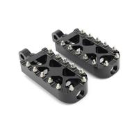 Moto Foot Pegs Footrest For Sportster 883 For XL For Dyna Fat For Street Bob Softail Fat Boy For MX Foot Pegs Footrest Gear Toe Shift Brake Pedals Shifter Pegs(Black foot pegsA)
